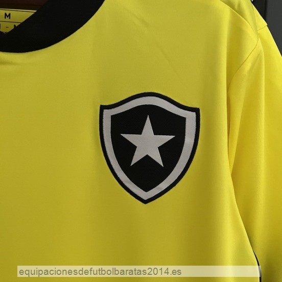 Nuevo Tailandia Portero Camiseta Botafogo 23/24 I Amarillo Baratas